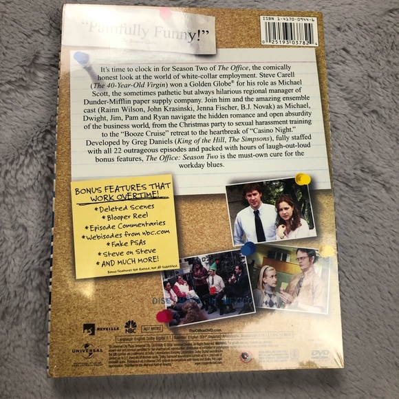 NWT Season 2 of The Office DVD Unopened - Picture 2 of 3